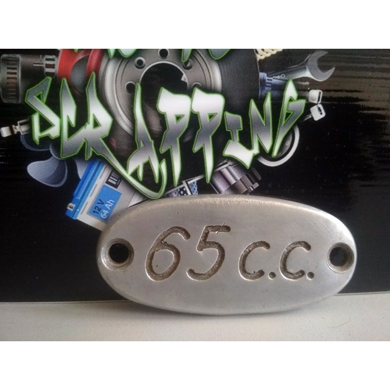 Placa emblema Guzzi